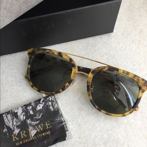 Krewe CL10 Sunglasses - Tortoise - NWT